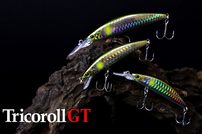 Jackall Trout Plug Tricoroll GT 72MD-F Silver Yamame