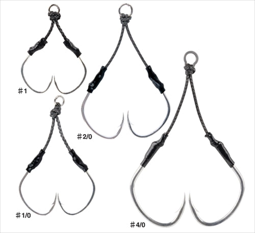 Decoy Assist Hook DJ-88 Twin Pike #2/0