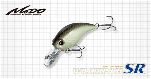 Evergreen Bass Lure MoDO Wild Hunch SR #80 Bleeding White Claw