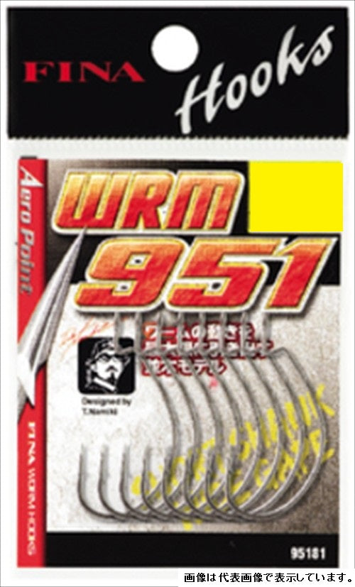 Hayabusa Worm Hook WRM951 #4/0