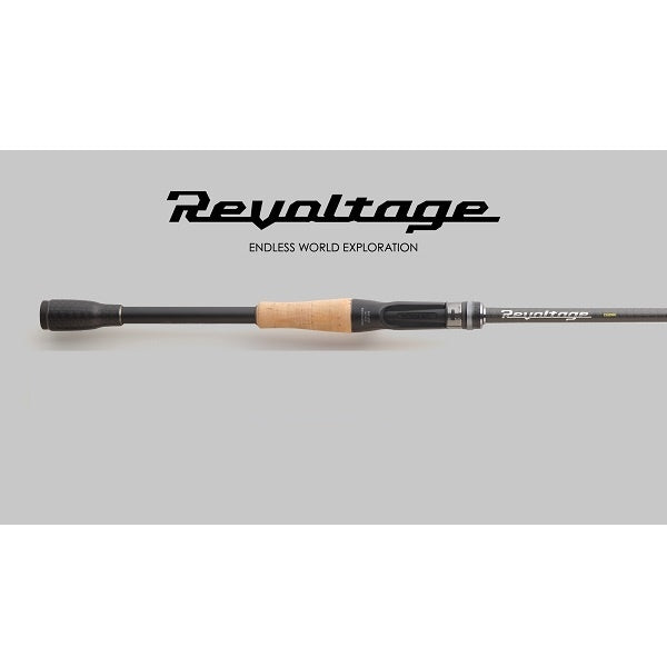 Jackall Bass Rod Revoltage RVII-C66M+ (Baitcasting 1 Piece) (2023 mode