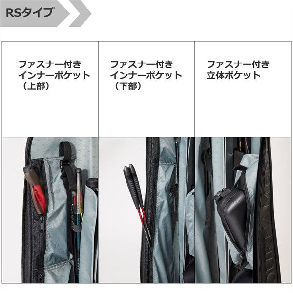 Daiwa Rod Case Tournament Rod Case 135RS (D) Red Black