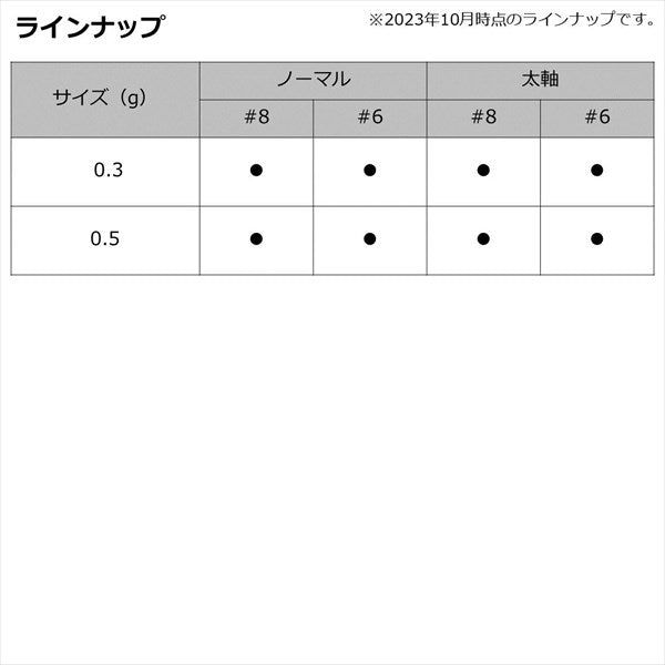 Daiwa Jig Head Gekkabijin Vachicon Jig Head 0.3g #8