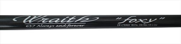 Designo Bass Rod Wraith LW-C70MH-RST4S Foxy EVA (Baitcasting 1 Piece Bat Joint)