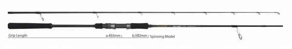 Yamaga Blanks Offshore Rod Sea Walk Cast Jigging SS 73M (Spinning 2 Piece)